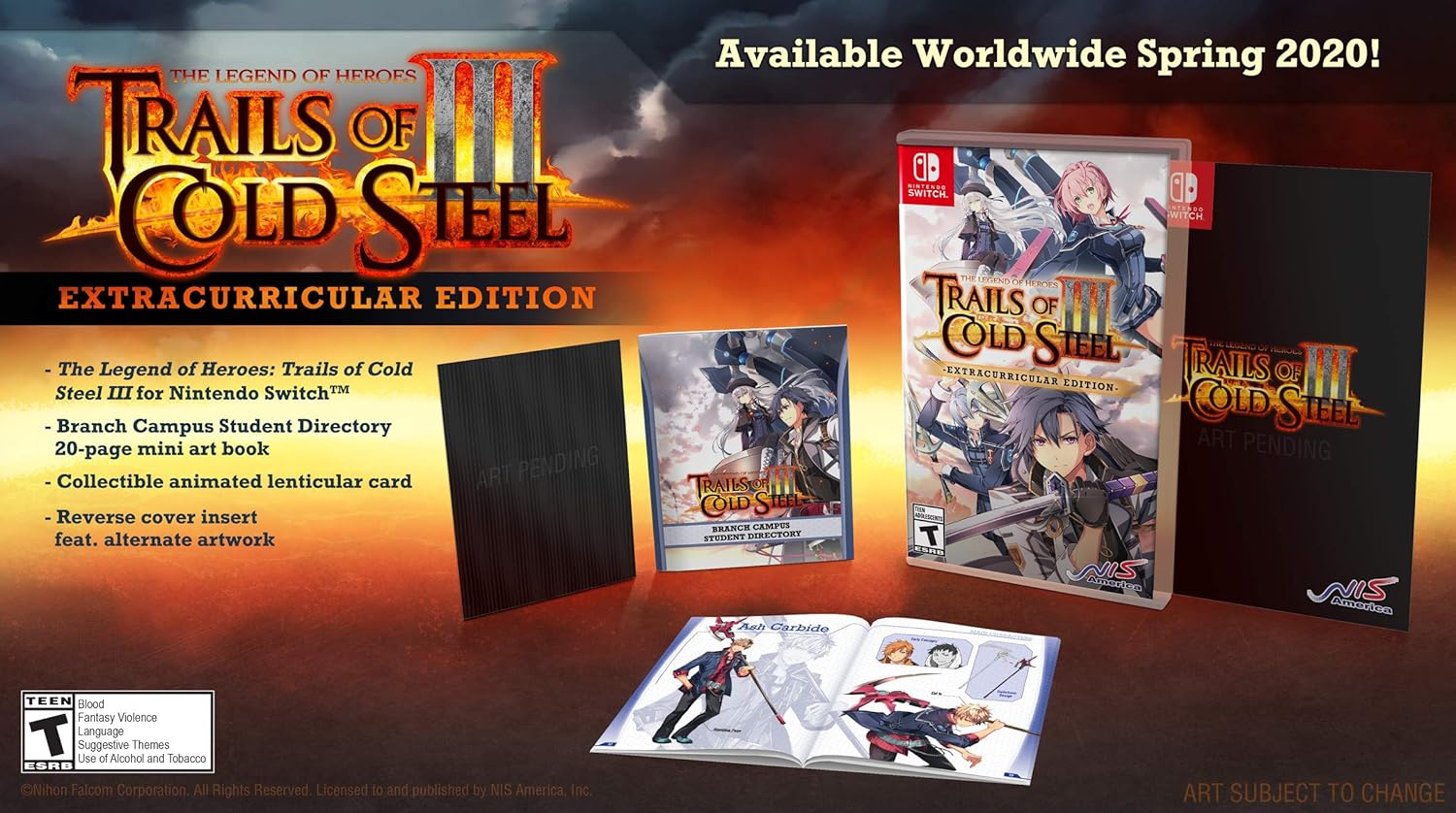 Legend of Heroes: Trails of Cold Steel III [Extracurricular Edition]