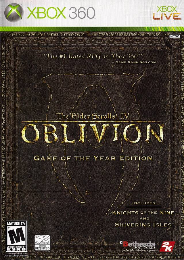 Elder Scrolls IV Oblivion [Game of the Year]