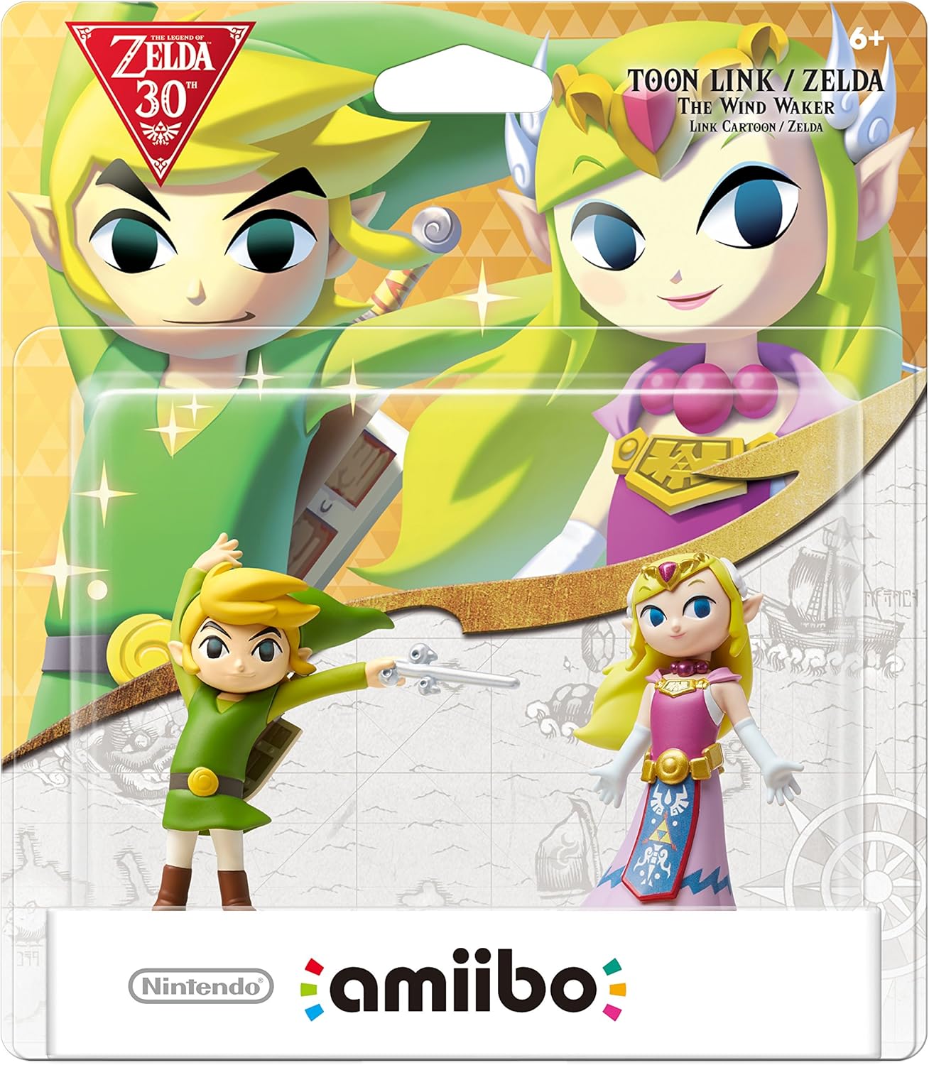 Toon Link & Zelda 2 Pack