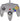 Manette Nintendo 64 Grise N64 (Gray)