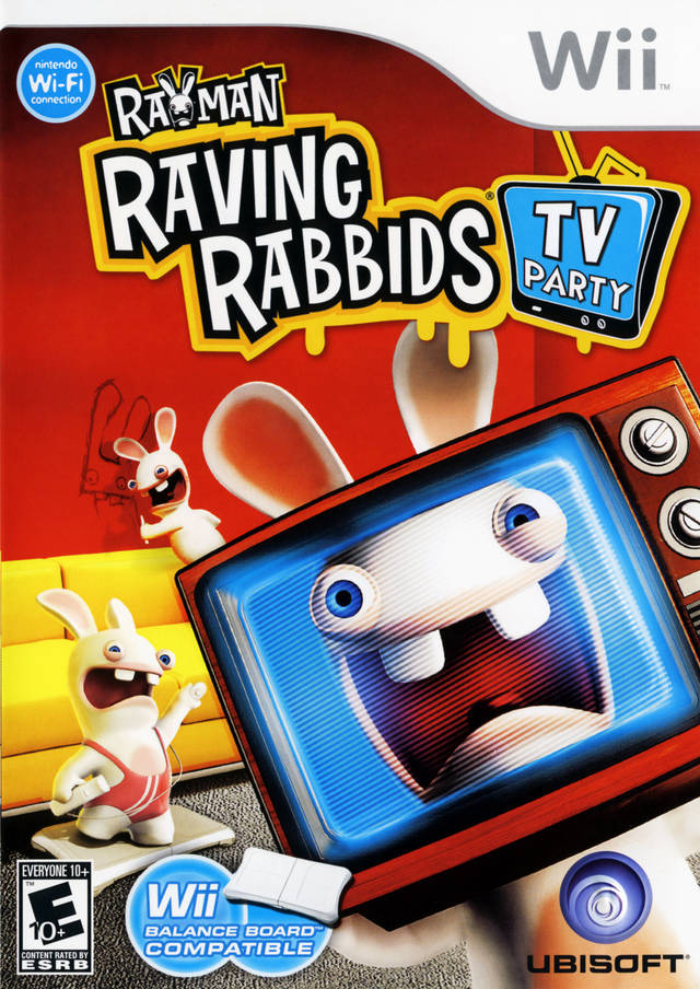 Rayman Raving Rabbids TV Party