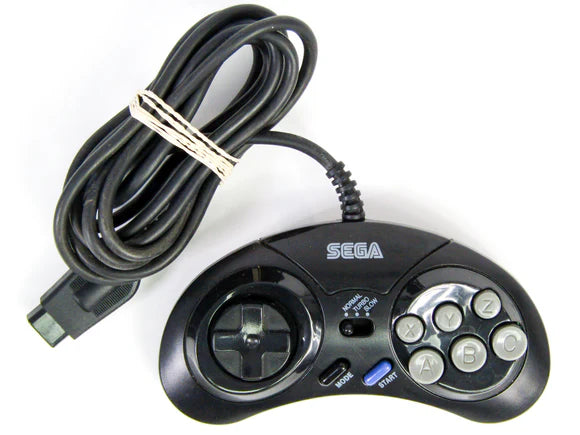 Sega Genesis 6 Button Controller MK-1470 Turbo