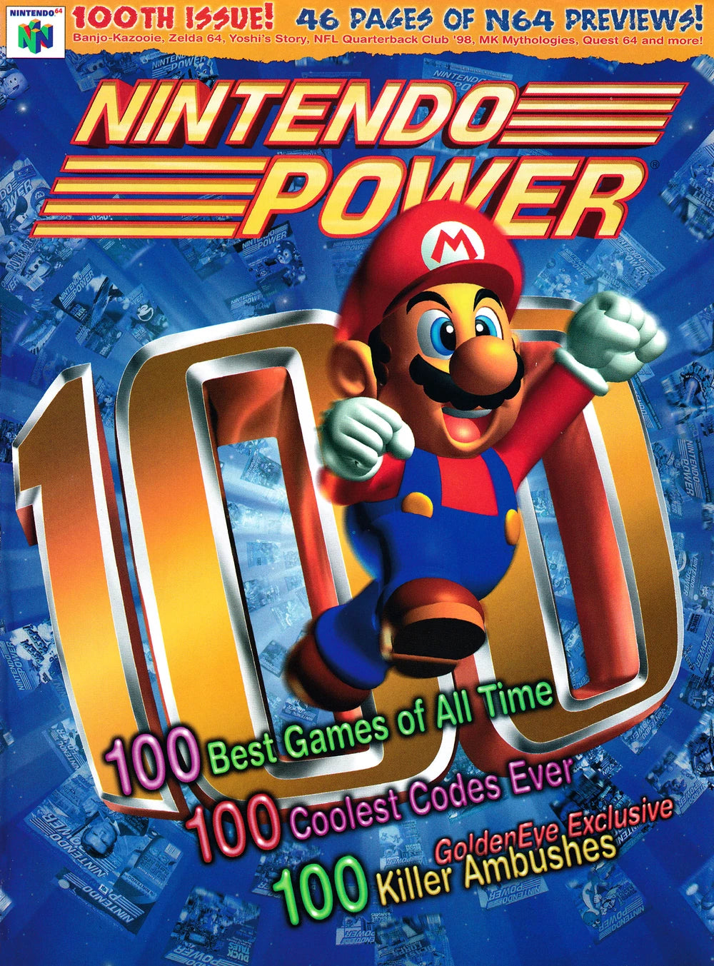 [Volume 100] 100 Best Games Issue Nintendo Power