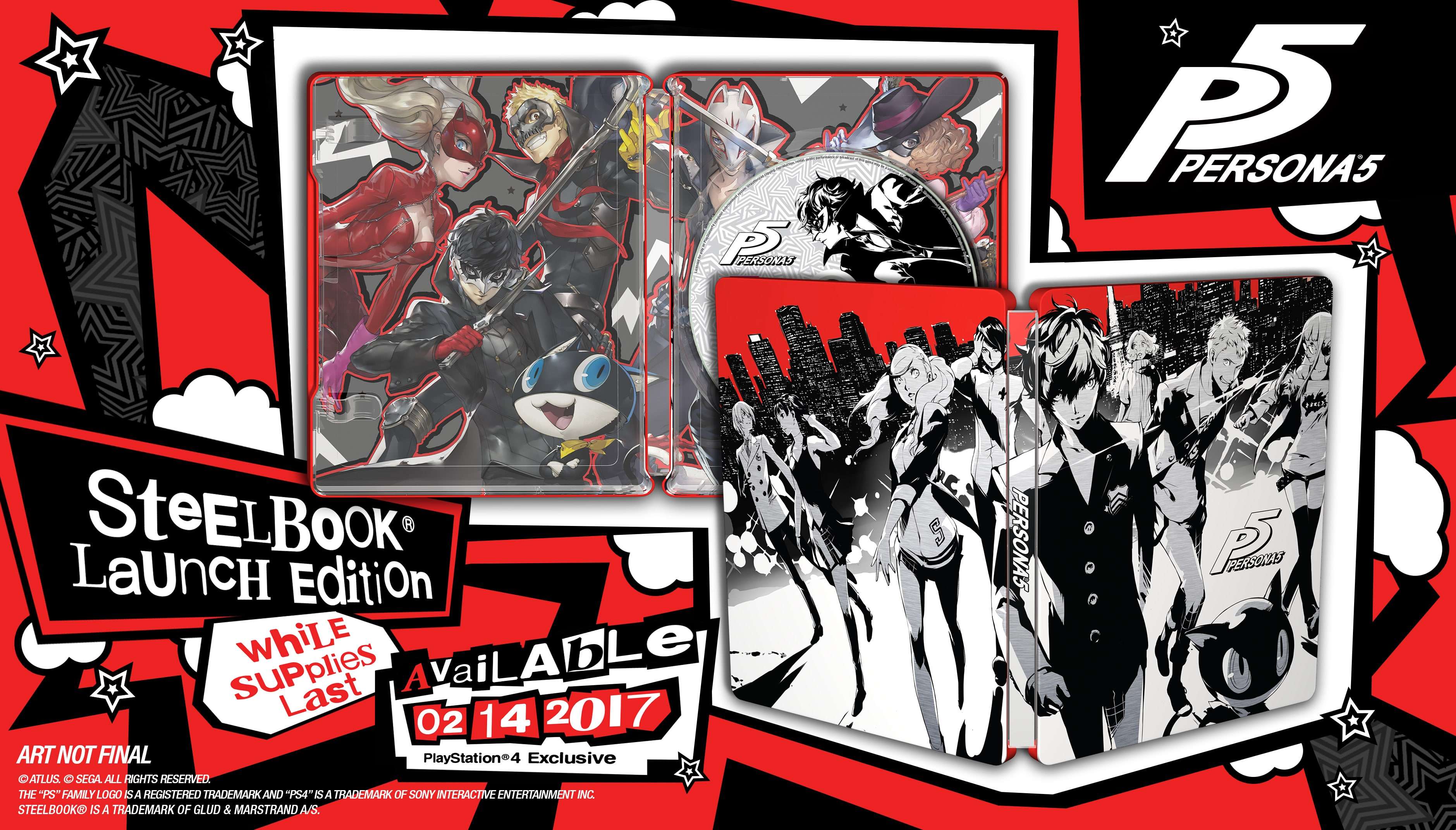 Persona 5 [Steelbook Edition]