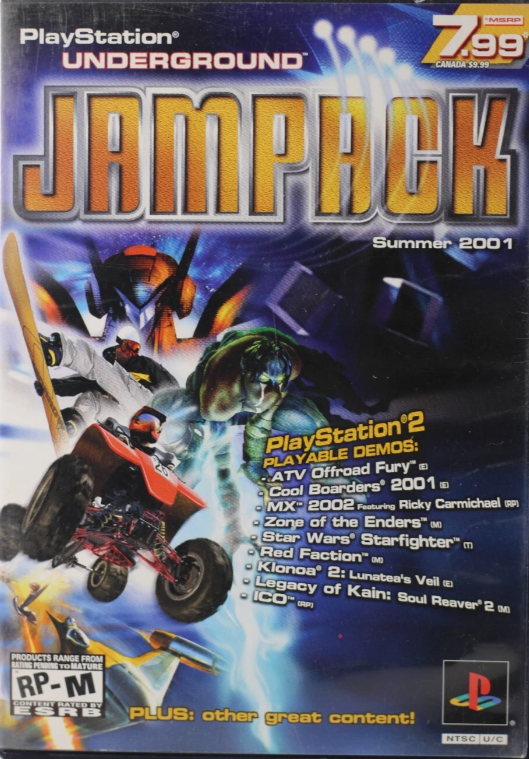 PlayStation Underground Jampack Summer 2001