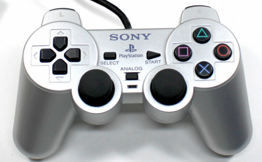 Manette Playstation 2 Grise SIlver DualShock 2 (PS2)