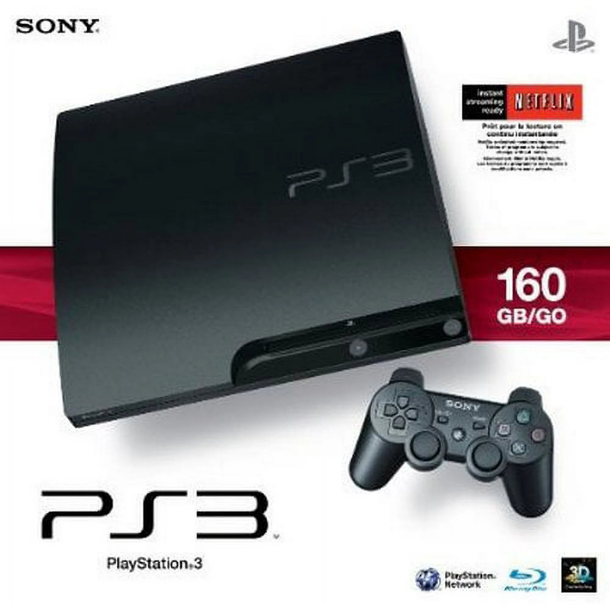 Console Playstation 3 Slim 160Go