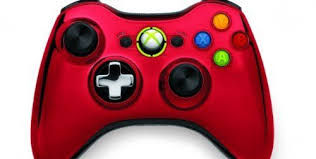 Manette Xbox 360 sans fil [Red Chrome]