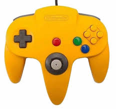 Nintendo 64 Yellow Controller