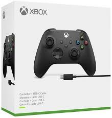 Xbox X/S Wireless Controller + USB-C Cable [Black]