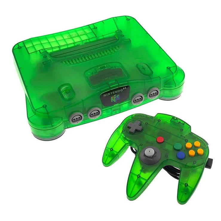 Funtastic Jungle Green Nintendo 64 System