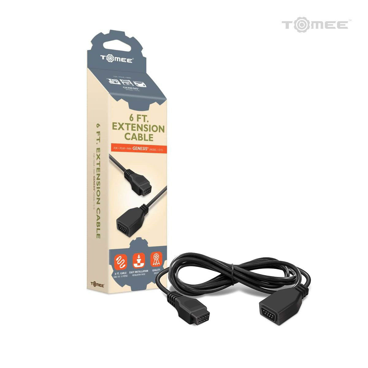 Tomee Extension Cable for Sega Genesis (6 feets)