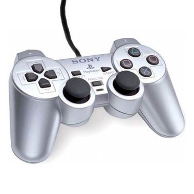 Manette Playstation 2 Argent DualShock 2