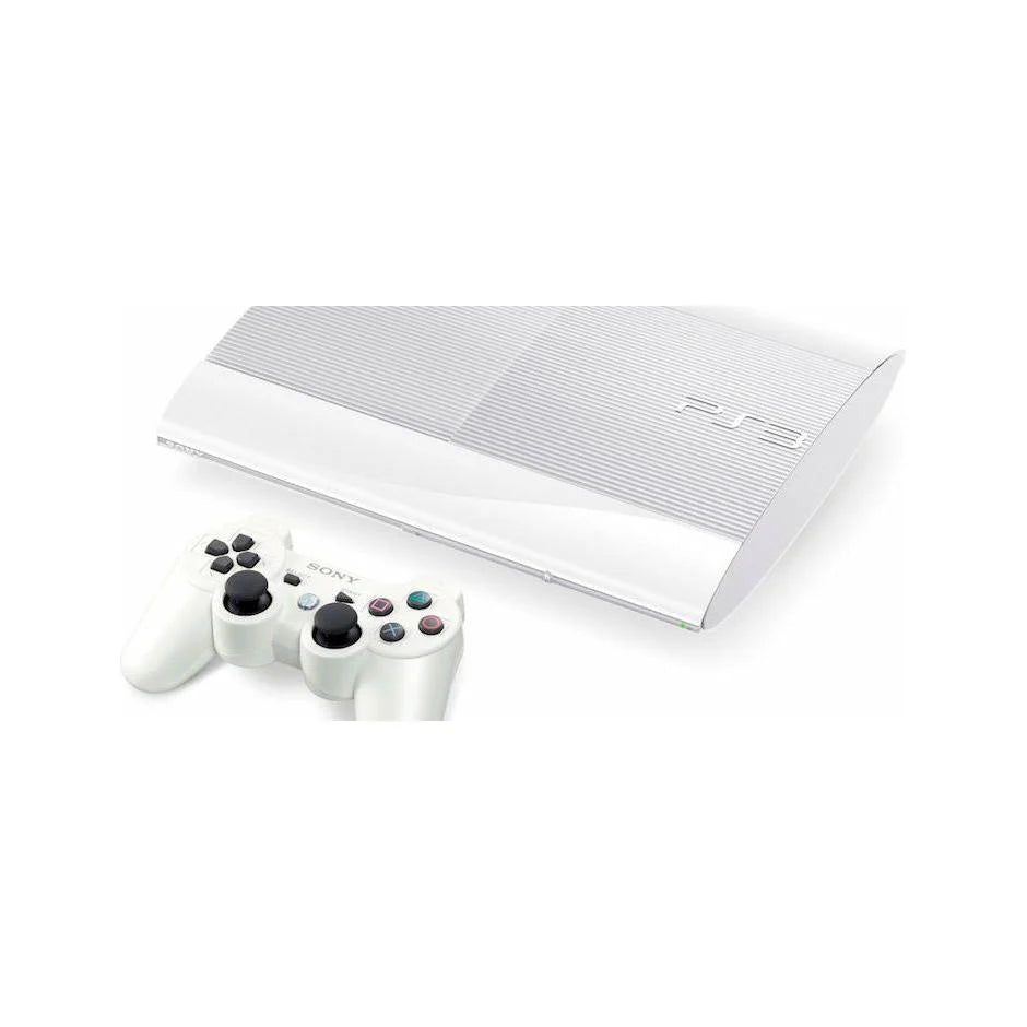 Console Playstation 3 Super Slim 500Gb Blanc Cristal