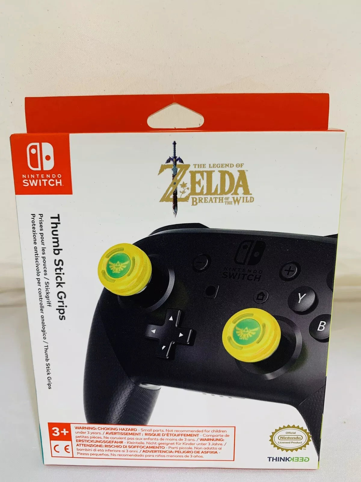 The Legend of Zelda Breath of the Wild Thumb Stick Grips