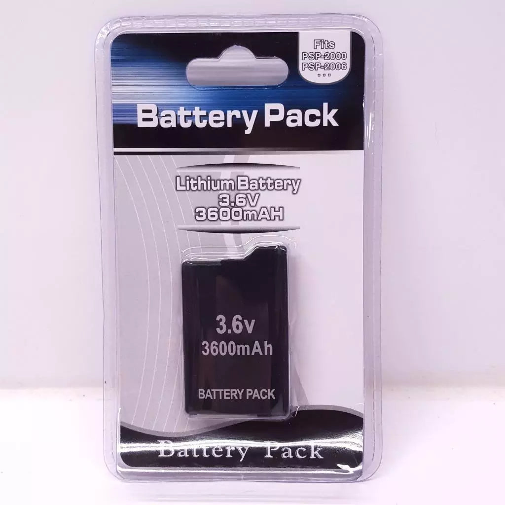 Batterie générique 3.6V 3600mAh Lithium Rechargeable Pour Sony PSP 2000/3000