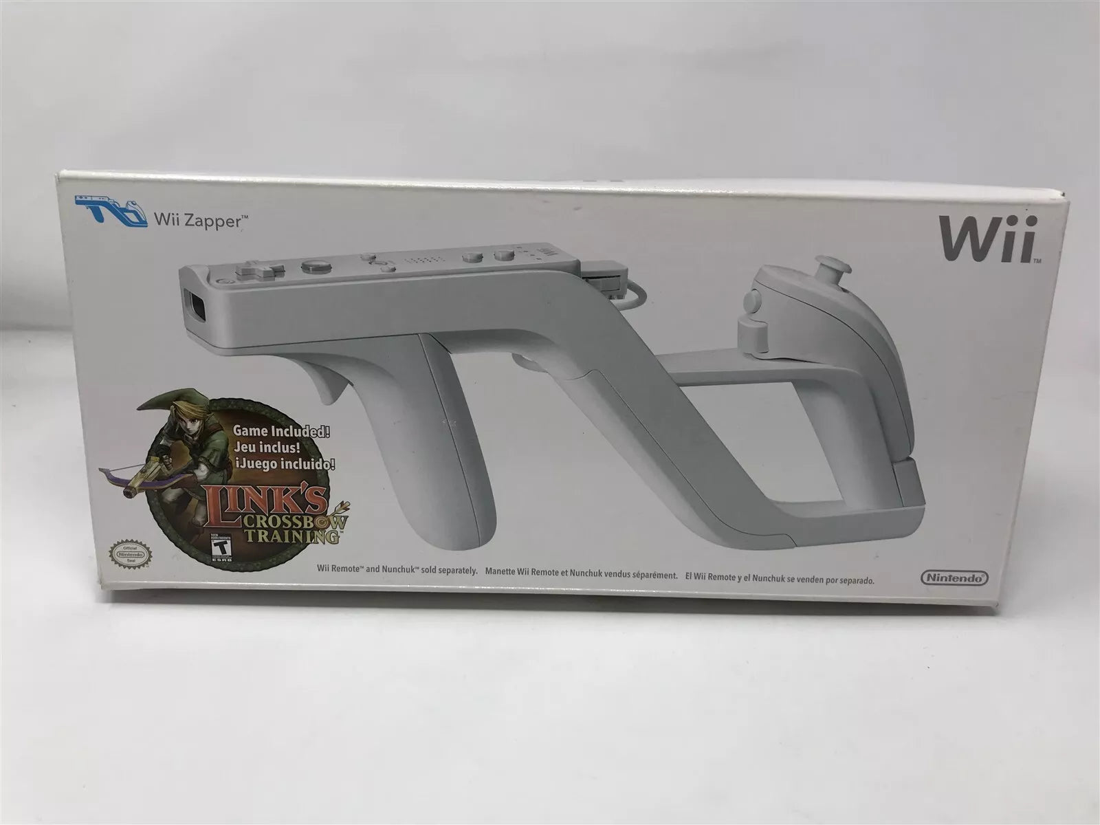 Wii Zapper with Link's Crossbow Training