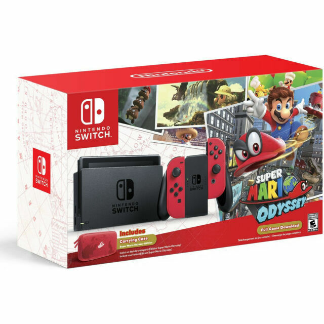 Nintendo Switch Super Mario Odyssey Edition