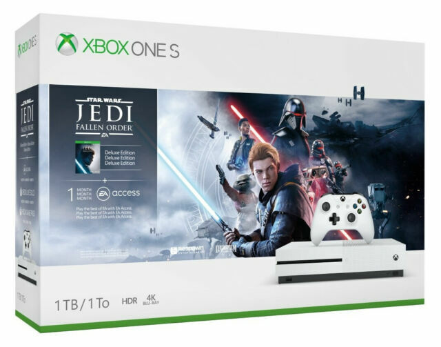 Xbox One S 1tb Star Wars Jedi Fallen Order Bundle