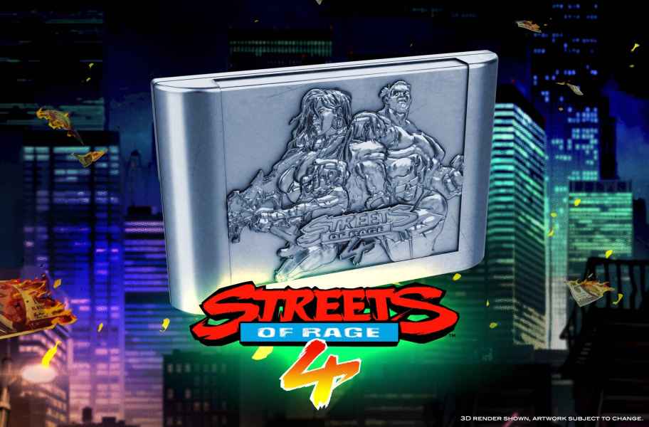 Street of Rage 4 Metal Cartridge