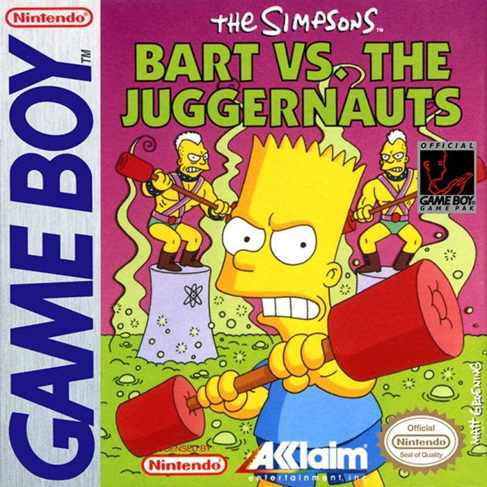 The Simpsons Bart vs the Juggernauts