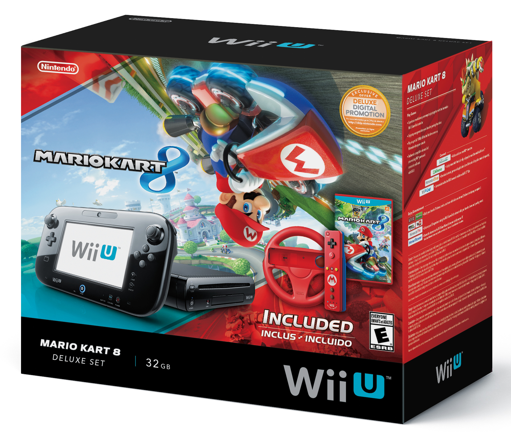 Wii U Console Deluxe: Mario Kart 8 Edition