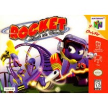 Rocket Robot on Wheel