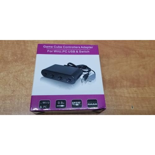 Adaptateur de Manette GameCube (4 ports) pour Wii U / Switch / PC