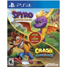 Spyro Reignited Trilogy & Crash Bandicoot N Sane Trilogy (Game Bundle)